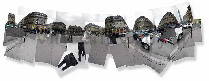 Photographie artistique de l'Opéra National de Paris, l'opéra Garnier, 8 rue Scribe, 75009 Paris - Ile-de-France - France - Europe - Hémisphère nord